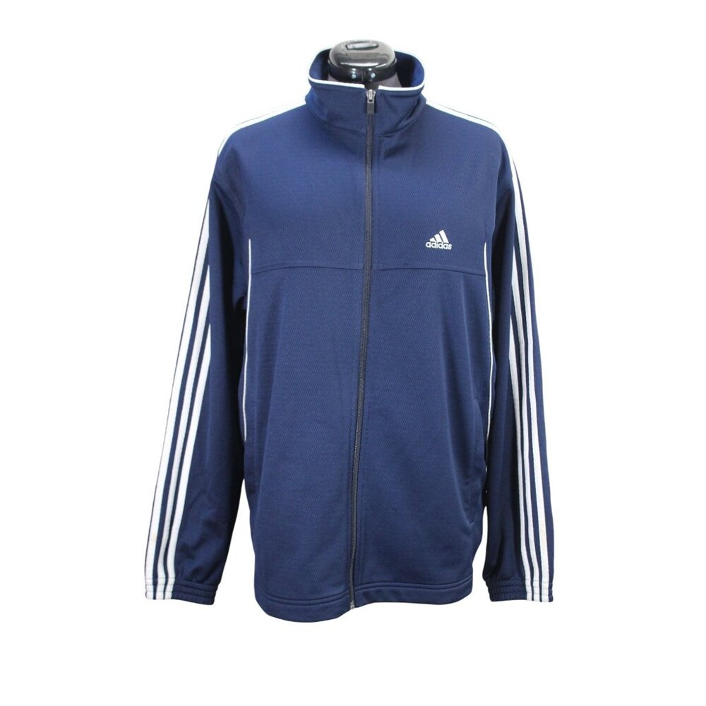 Adidas Vintage Y2K Track Jacket‎ Men’s Size Medium Full Zip Performance Style